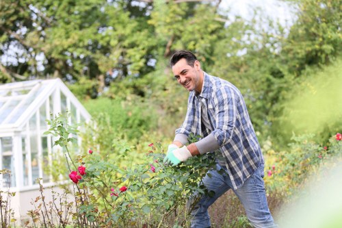 Eco-friendly hardscaping features in an Anerley garden